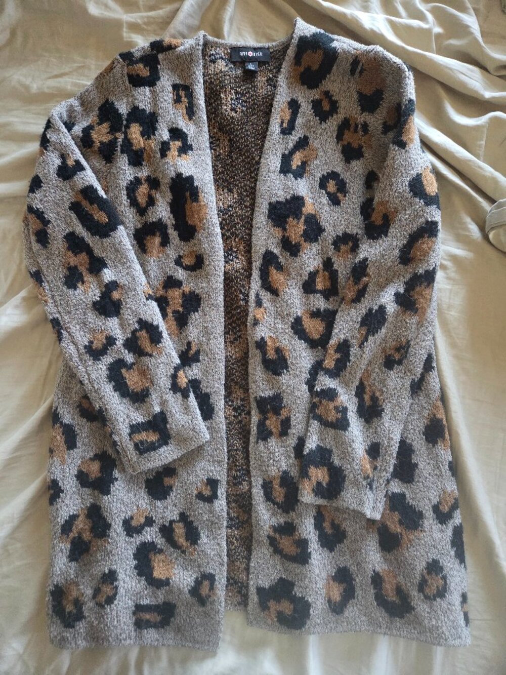 Cheetah Print Cardigan